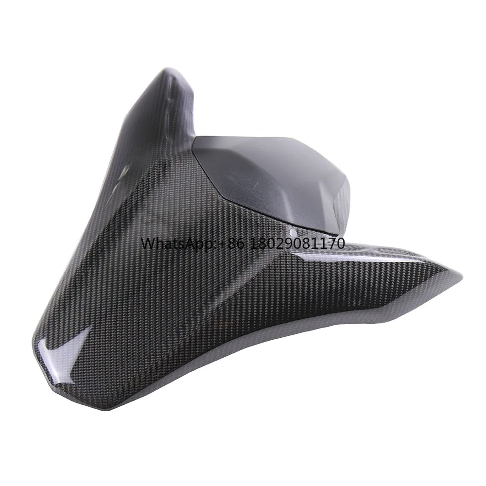 Carbon Fiber Passenger Rear Seat Cover Cowl Tail Fairing Injection For Kawasaki Z900 2017 2018 2019 2020 Motorcycle Accessories