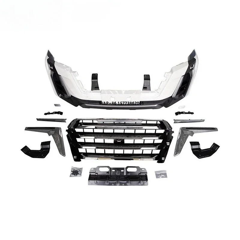 

Front Bumper and Rear Bumper for LC200 Facelift Front Lip Body Kit for 2016 2017 2018 2019 2020