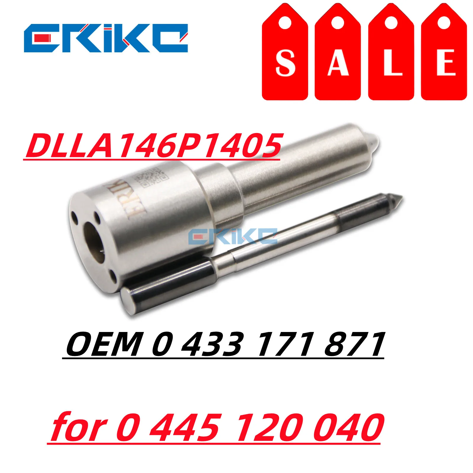 dlla 146 P 1405 Jet Spray Nozzles Dlla146p1405 Inyector Bico Fuel Injector Nozzle 0 433 171 871 for 0 445 120 040, 0445120040