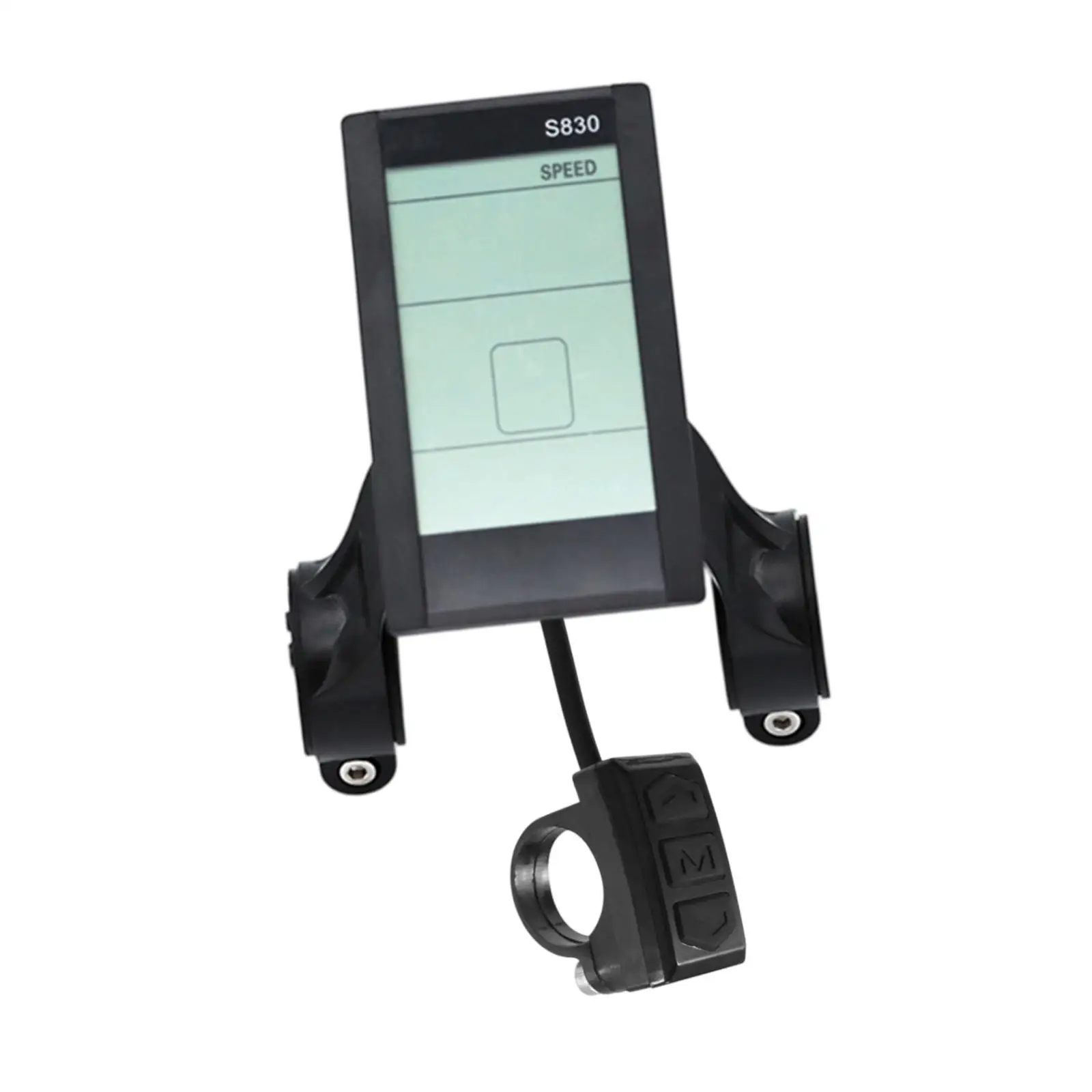 Waterproof Electric Bike Odometer LCD Speedometer Accurate Mileage Counter Digital Display Meter for E Bicycles and Scooters