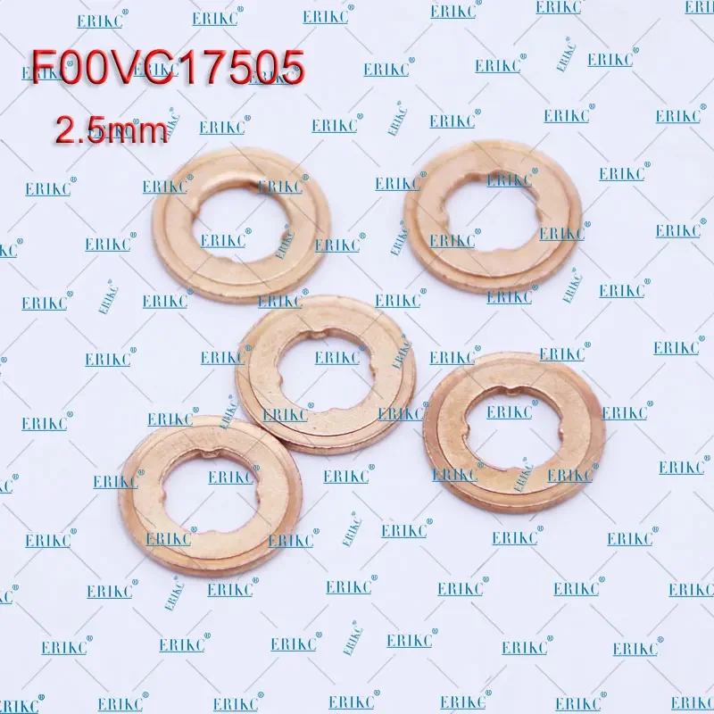 4PCS F00VC17505 Injector Nozzle Copper Washer F00VC17504 F00VC17503 F00VC17502 Diesel Sprayer Gasket F00VC17506 for Bosch Shim