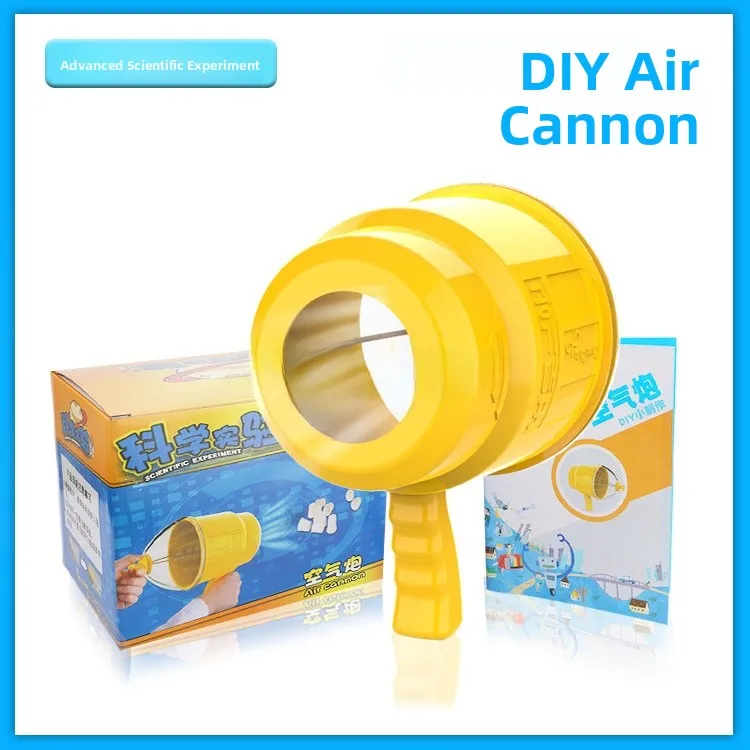Air Cannon Toy Practical Joke Science Experiment DIY Physics Invention Student Handmade Creative Toy for Teens And Adults