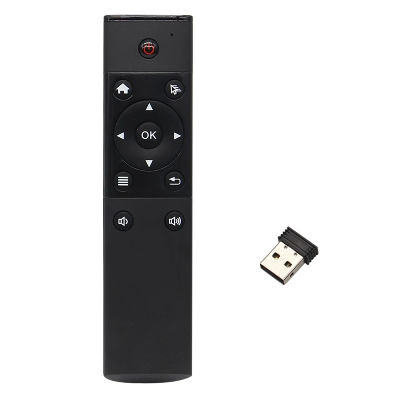 Universal Wireless 2.4GHz Air Mouse Remote Control with USB Receiver for TV Box Plug for Play Drive Free Dropship