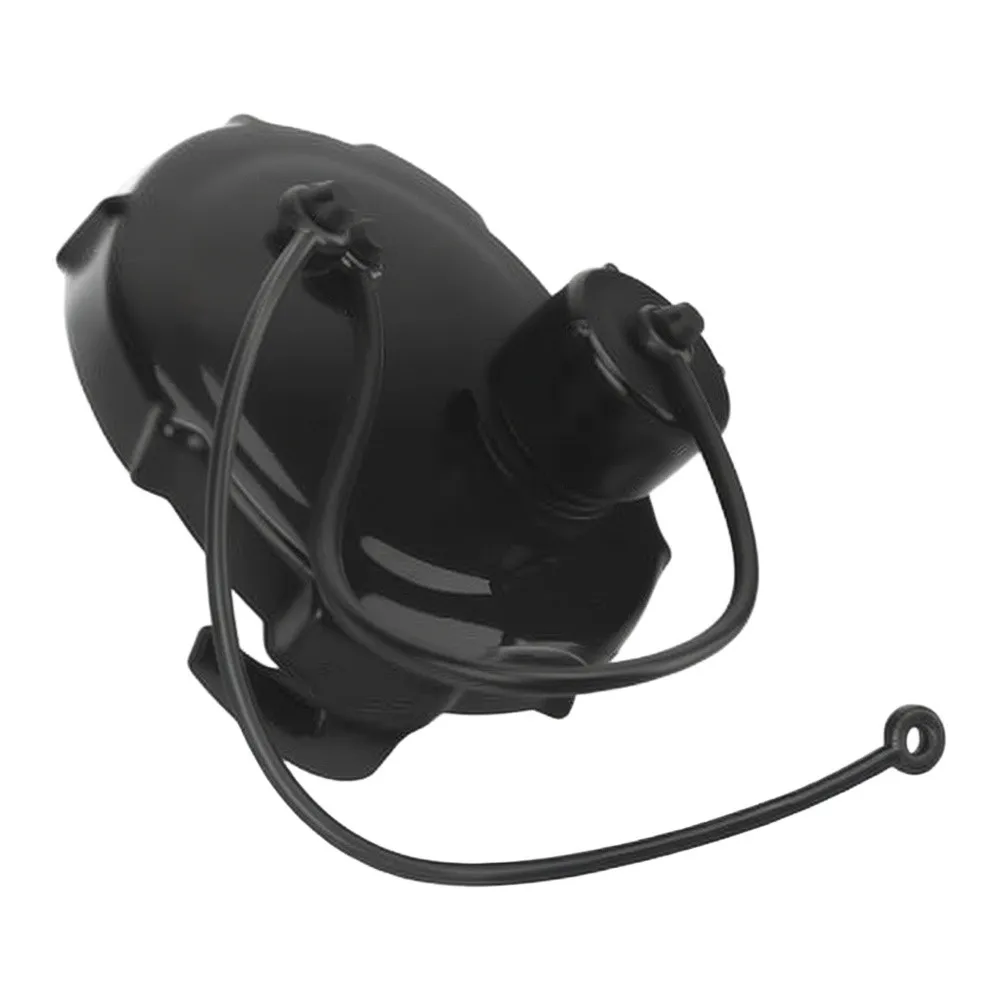 ABS RV Waste Tank Cap 3.75 Inch Leak-Proof Sewer Cover With Secure Locking Clamp And Tether For Camper Trailer Plumbing Parts