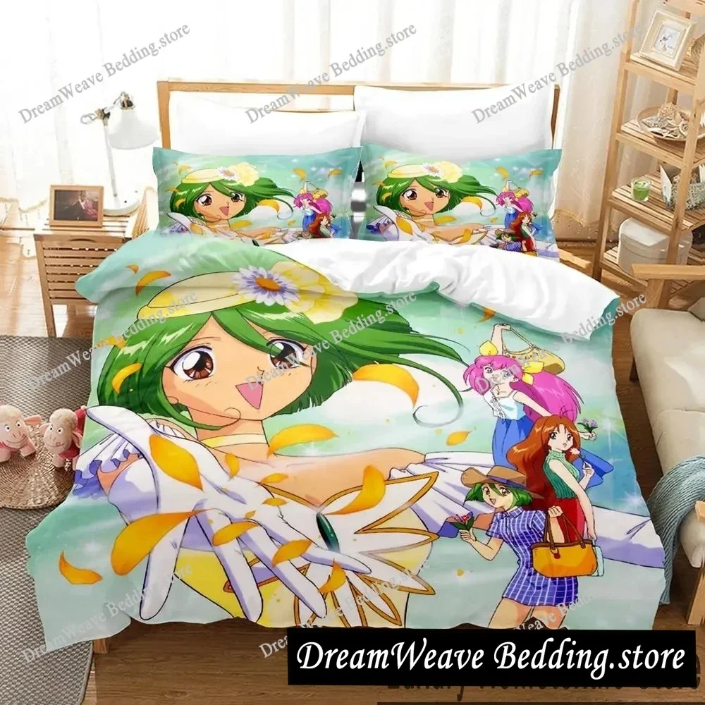 

3D Print Anime Wedding Peach Bedding Set Duvet Cover Bed Set Quilt Cover Pillowcase Comforter King Queen Size Boys Adult Bedding