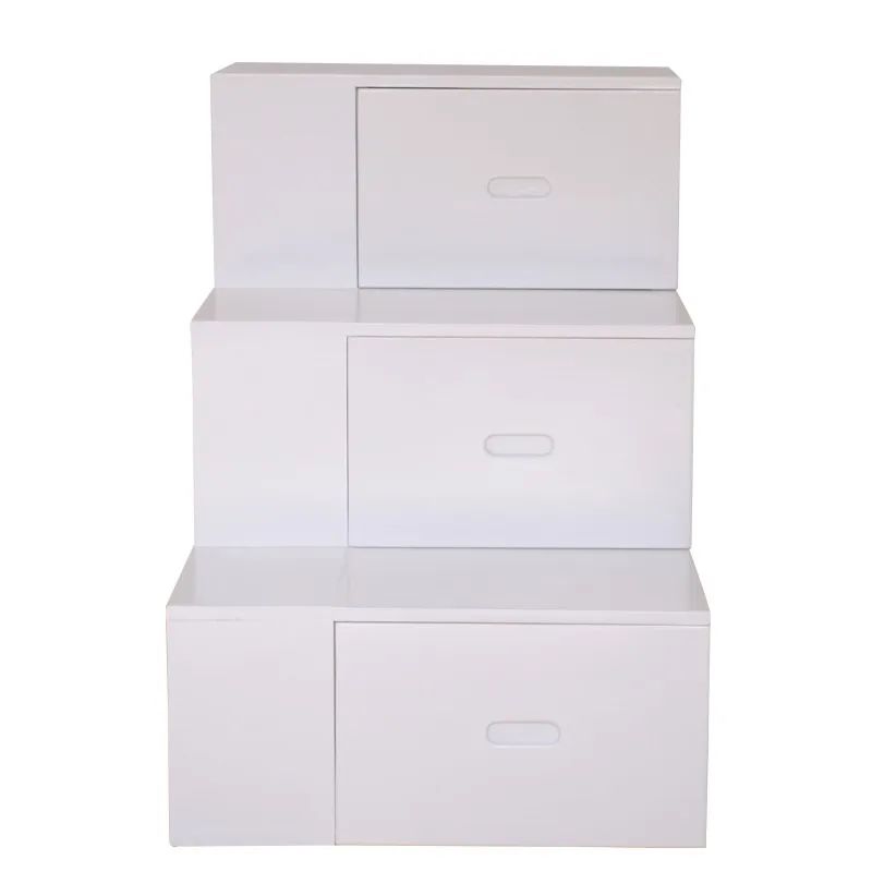 Ladder Cabinet Household Solid Wood Mobile Step Ladder Storage Drawer Hiking Table Multifunctional