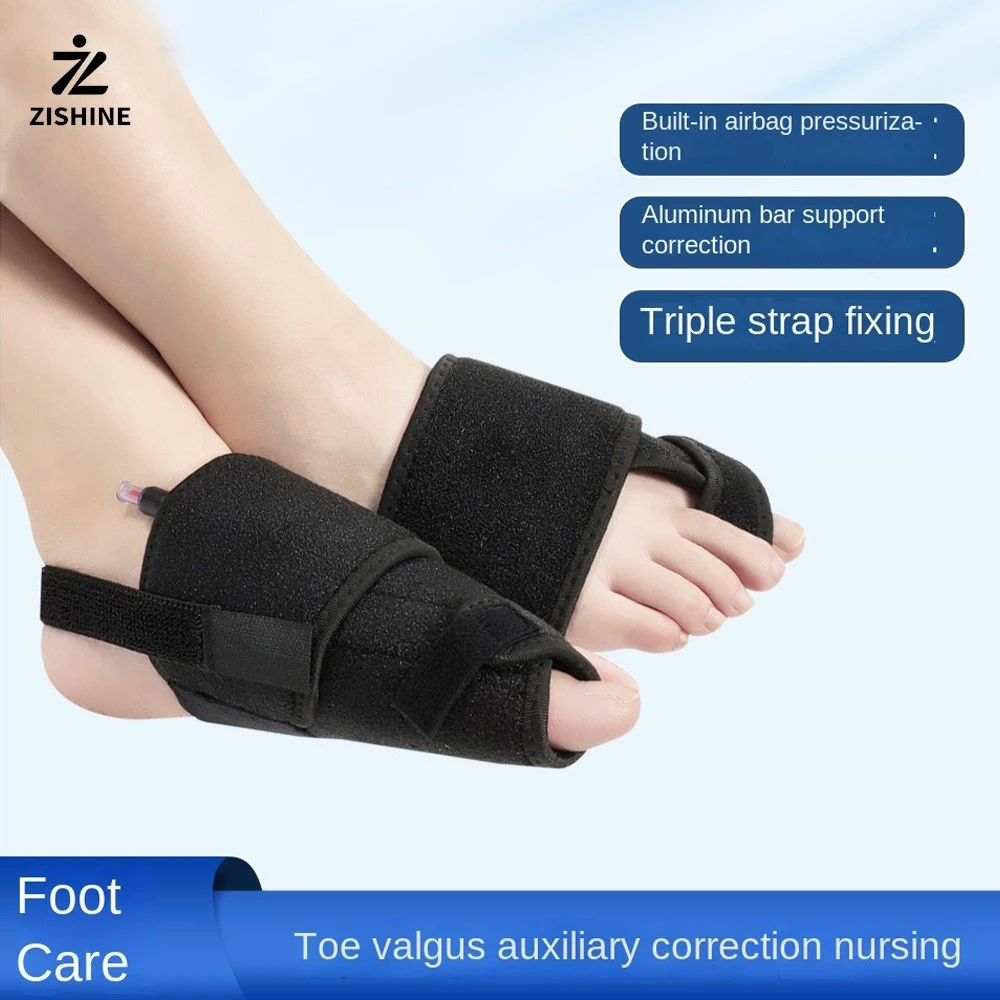 

1 Pair Hallux Valgus Correction Strap Adjustable Spring Support Correction Strap Foot Strap Protector Fixed Sports Safety Belt