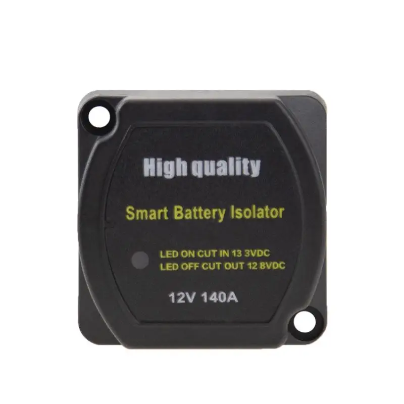 12V 140A Voltage Sensitive Split Charge Relay: 1Pcs Dual Battery Smart Isolator VSR Camper