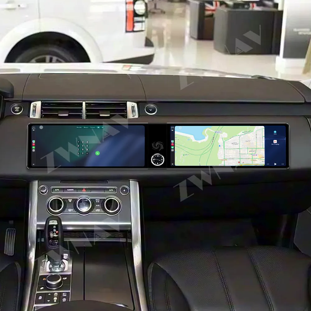 

Android 13 Car Radio Carplay 24.6" Screen For Land Rover Range Rover Sport 2016-2017 GPS Navigation Multimedia Player Head Unit