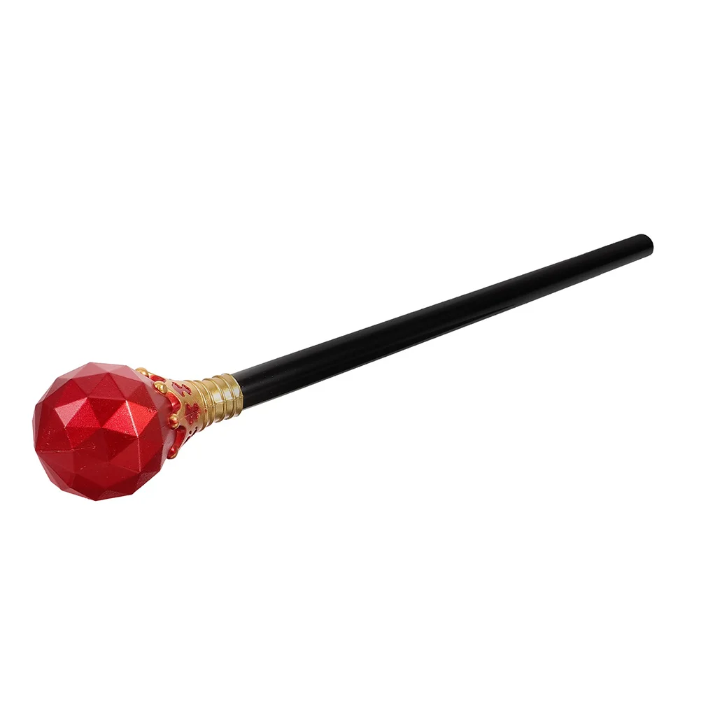 1pc Queen Scepter Lightweight Plastic Party Cosplay Prop For Kids Dress Up Role Plays Talent Shows Photo Booth