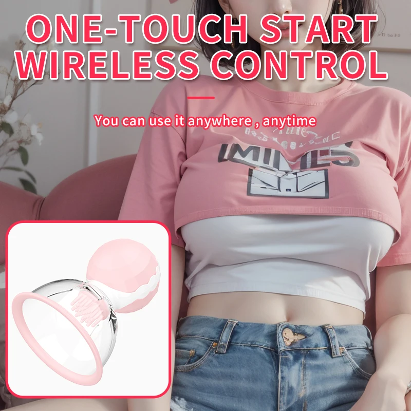 

New Rotary Vacuum Nipple Stimulators Breast Enhancement Suckers Vibrators Bra Suckers Sex Toys Women Couples 2.0 New Products