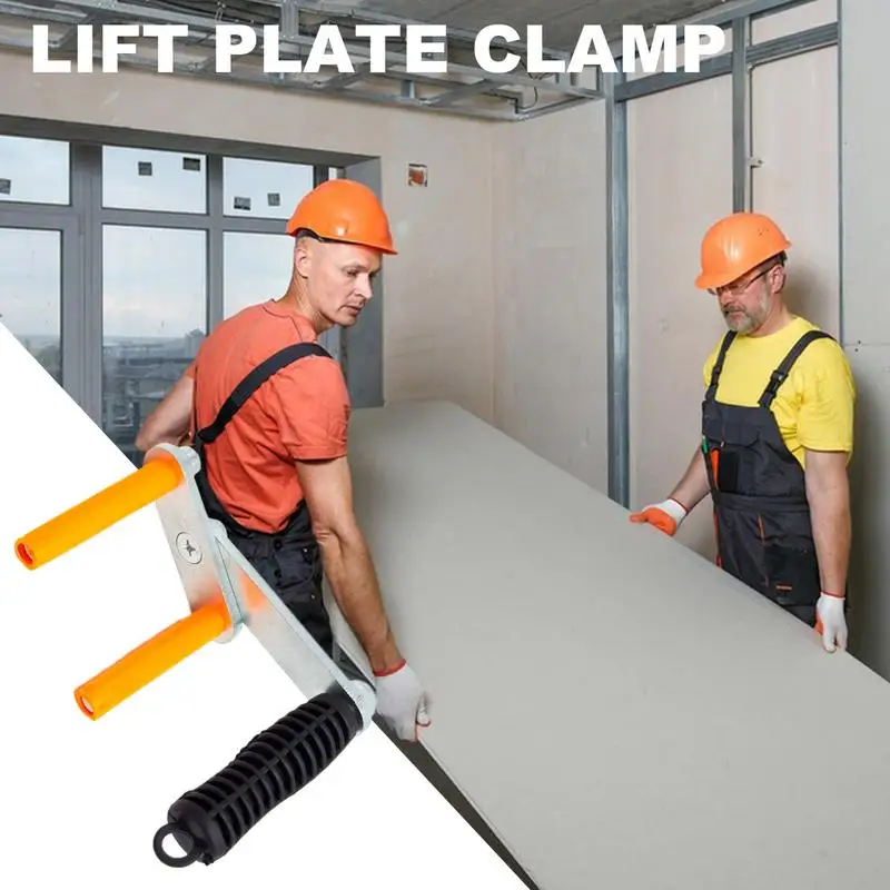 Panel And Plywood Carrier Sturdy Metal Gripper Plywood Carrier Ergonomic Panel Carriers Lifting Carrier For Construction Sites