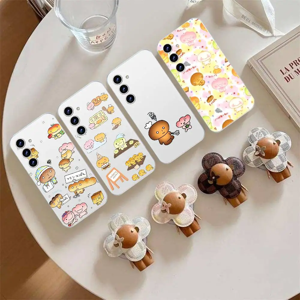 Cute K-Kogepan Phone Case For Samsung Galaxy S21 S22 S23 S24 S25ULTRA FE Ultra Plus5G A52S Transparent Cover