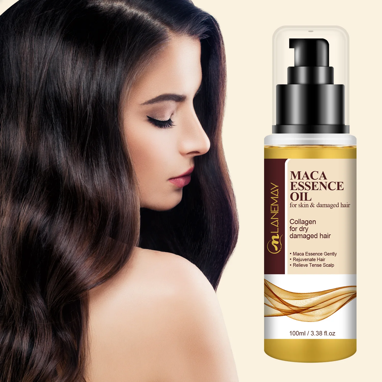 Collagen repair essence deeply moisturizes hair, providing long-lasting smoothness and repairing damaged hair.Hair conditioner