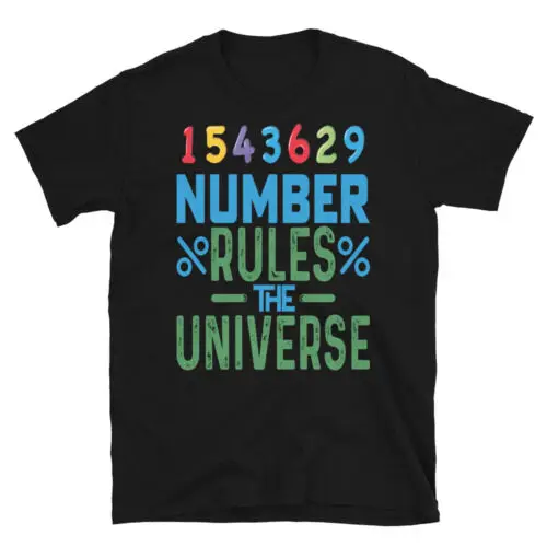 Funny Pi 3.14 Design Number Rules The Unisex T-Shirt