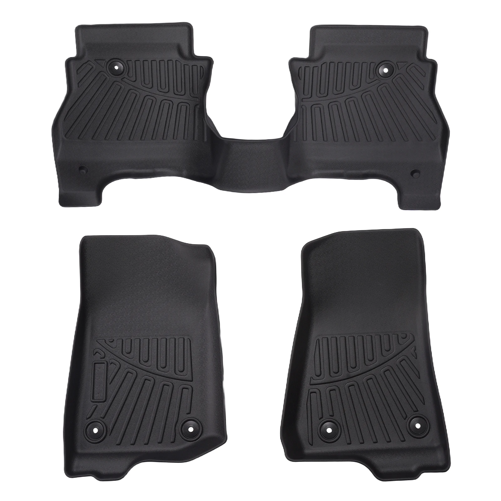 

Floor Mats Fit For Jeep Gladiator Car Floor Liner TPE 2020 2021 2022 2023 2025