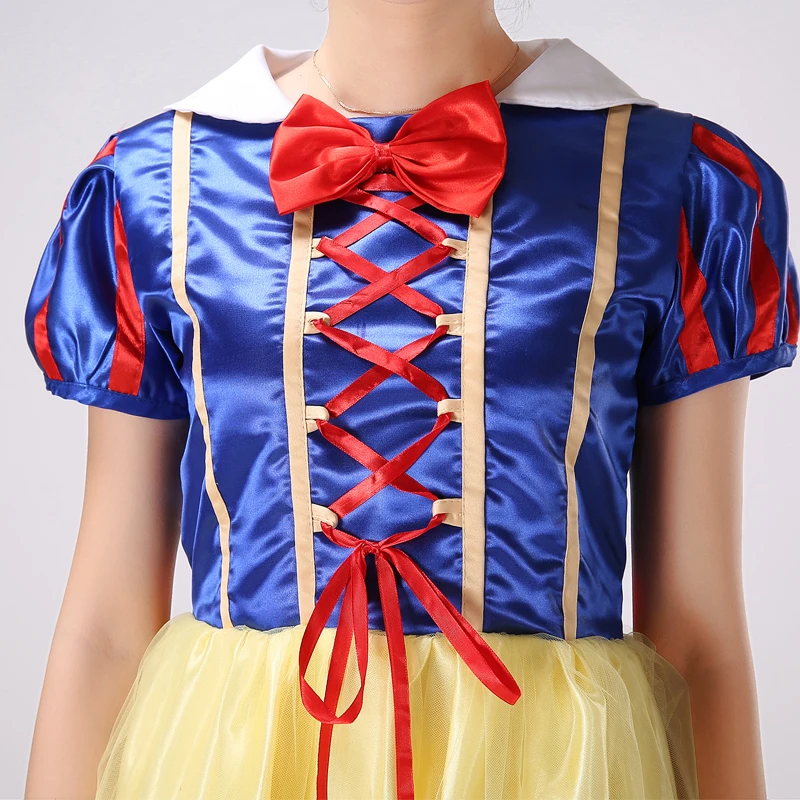 loween Improved Snow White Skirt Women's Adult Performance Long ort Version Cos Queen Adult Dr up Par Costume