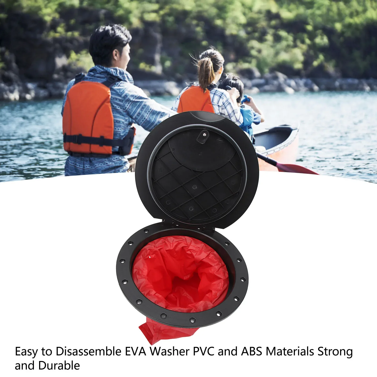 11.2 في مجموعة أطباق سطح السفينة مع حقيبة تخزين لقارب صيد اليخوت والتجديف