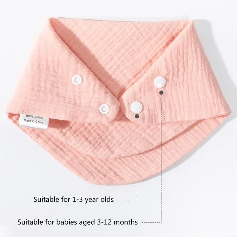 D5QA Celemek Spit Bandana Multiwarna untuk Bayi Laki-laki atau Perempuan yang digunakan untuk Menyusui Tumbuh Gigi