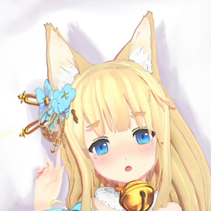 Dakimakura Anime Kitsune Eve Double-sided Print 2WAY Tricot Life-size Body Pillow Cover Pillowcase Custom print
