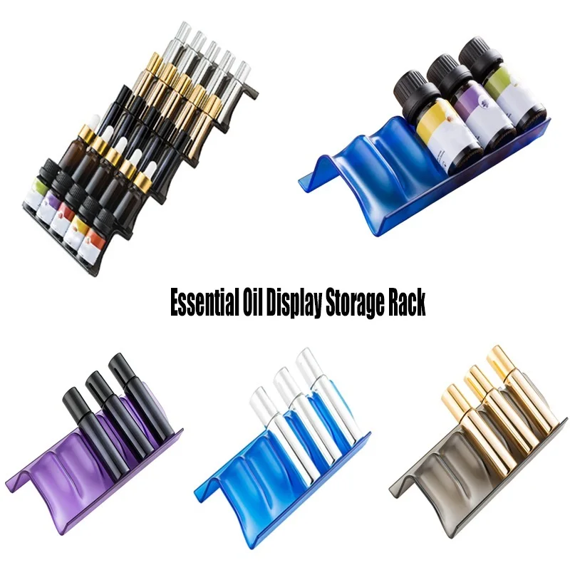 Espositore per olio essenziale telaio per Rack di stoccaggio telaio per bottiglia di olio cassetto per ricezione telaio di finitura bottiglia essenziale di sovrapposizione