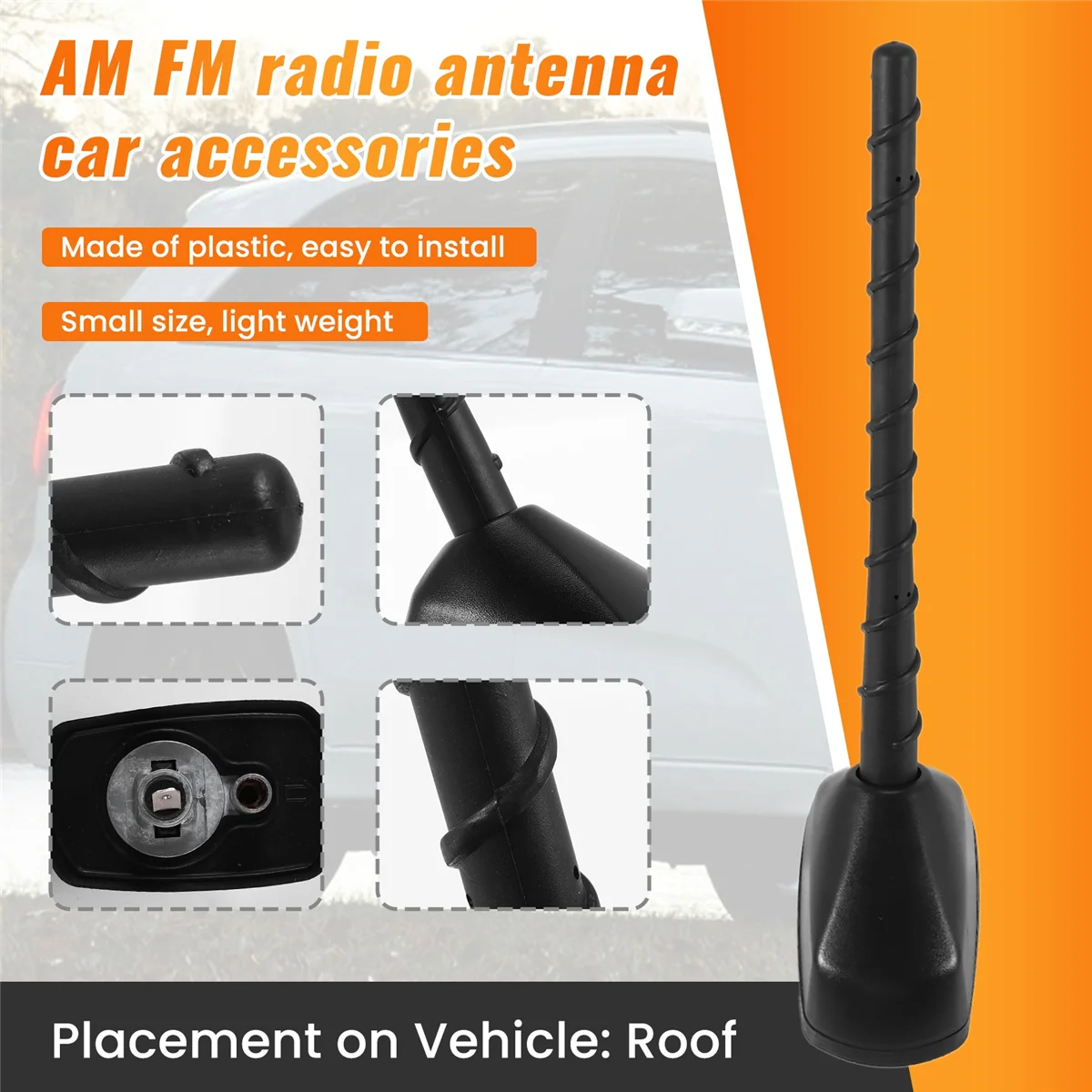 Car Roof Mounted AM FM Radio Antenna Aerial Assembly 962501F522 for Sorento 2009-2014