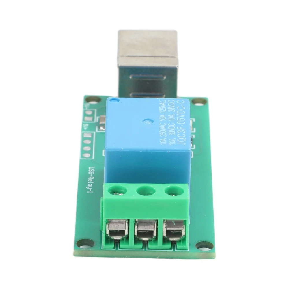 USB Relay Module 5V 1 Channel with HID Driverless PC Control Switch for Smart Home and Automated Equipment Management