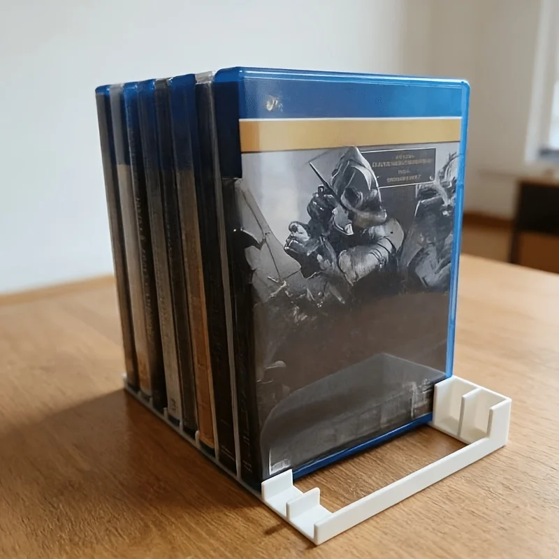 Game Card Storage Display Rack Space Saving Desktop Organizer Multi Functional Gaming Accessory Perfect Gift for Game Collectors
