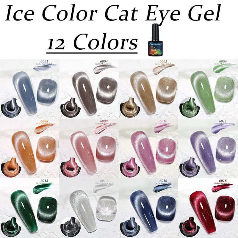 NAILCO Cat Eye Gel Nail Polish 10ml Rainbow Color UV LED Nail Art Nail Gel Varnish Polish Soak Off Lacquer Nail Gelpolish