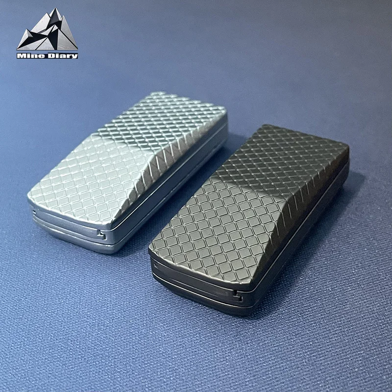 

Cyberpunk EDC Mechanical Slider Fidget Metal Magnetic Push Card Stress Relief Toy Relieves Anxiety and Relaxes Fingertip Toys