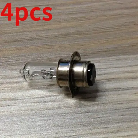 Jialing – accessoires de moto JH70 6V 25W, pour ampoules de phares à griffe unique, véhicule électrique 12V/40V/56V 25/35w, 4 pièces