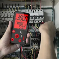 BSIDE S7 Voltage Tester 3.5'' Large LCD Digital Smart Multimeter 3-Line Display TRMS 6000 Counts DMM with Analog Bargraph