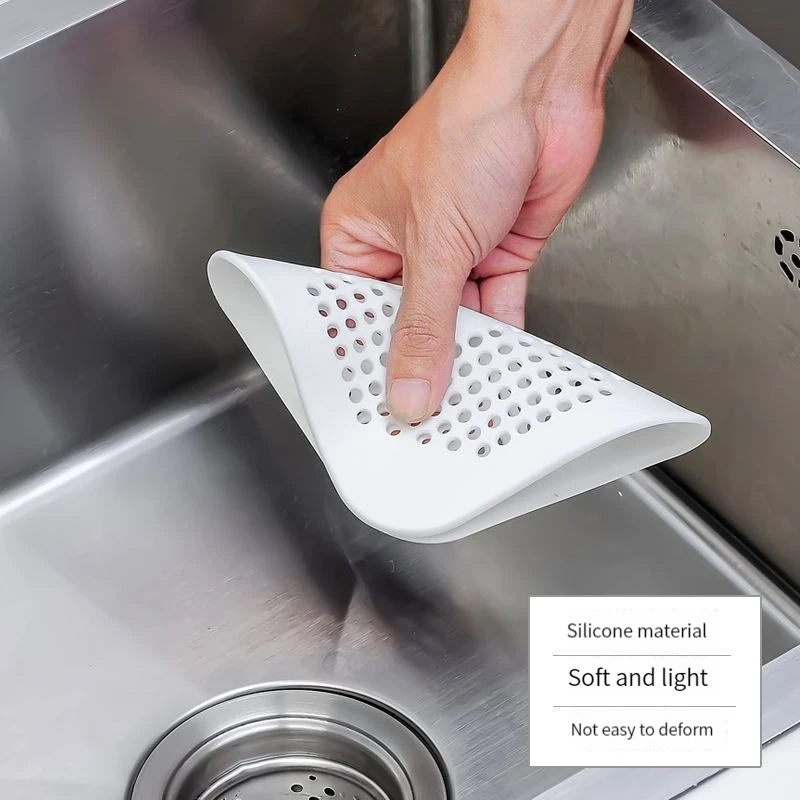 Hair Filter Sink Anti-blocking Strainer Bathtub Shower Floor Drain Stopper Silicone Kitchen Deodorant Plug Bathroom Accessories