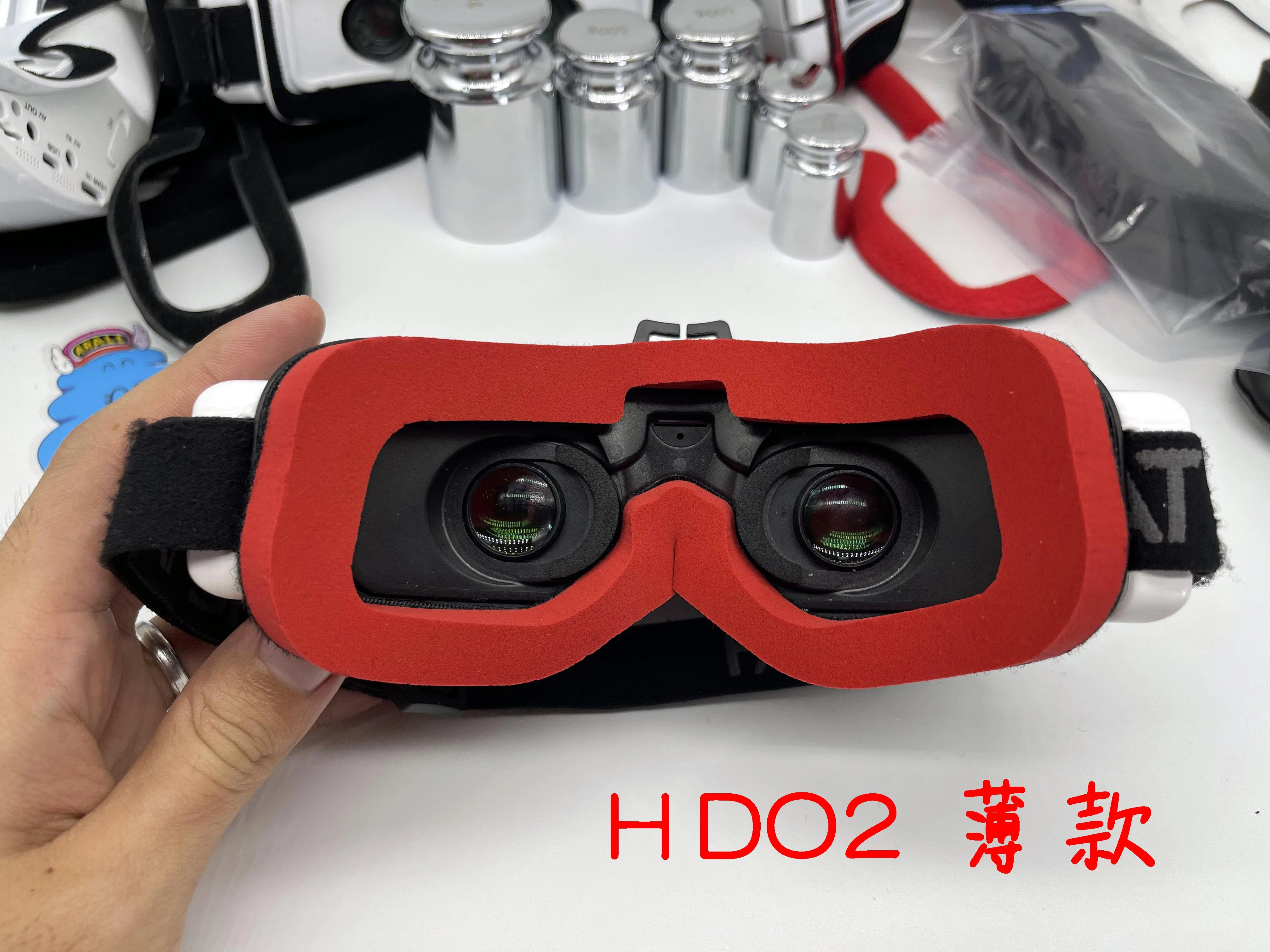 For FPV Fatshark HDO2 HDO+ Goggles Sponge Foam Pad Cover 10/14mm Thickness Video Glasses Anti Leakage Light Eye Mask Accessory