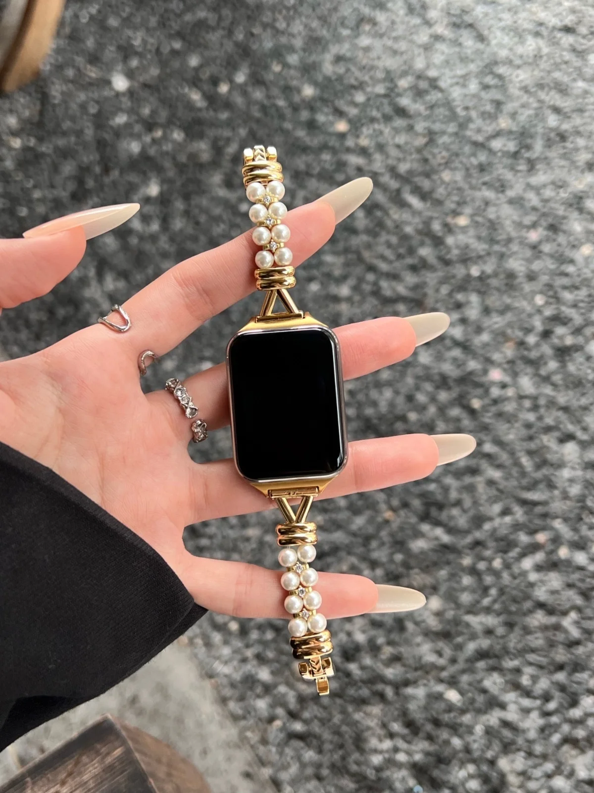 

Xiaoxiangfeng Pearl Strap Suitable Xiaomi Band 8Pro/9Pro，For Mi band 3/4/5/6/7，8/8NFC/9/9NFC/10/10NFC，For Redmi Watch5/4