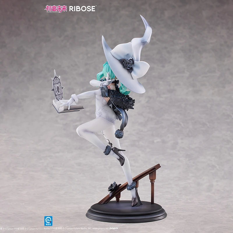 RIBOSE RISE UP SERIES 1/8 Hatsune Miku Fantasia Witch PVC 25CM Anime Action Figures Model Collection Ornament Toy