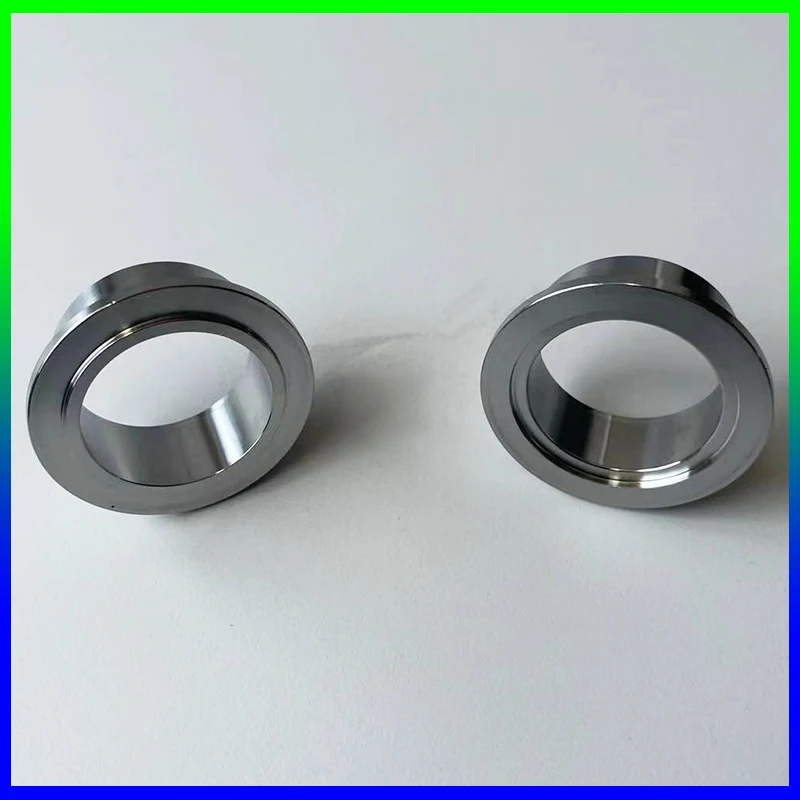 304 Stainless Steel Exhaust Pipe  Male Female Flange Kit 1.5Inch-6Inch ID38mm-152mm  Exhaust Pipe Vband Clamp Male Female Flange