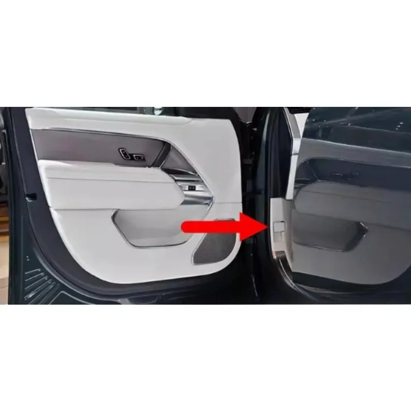 New Automobile Part Engine Cover Hood Pullers Handle Switch Puller Bracket Black for Land Rover Range Rover Sport 2023