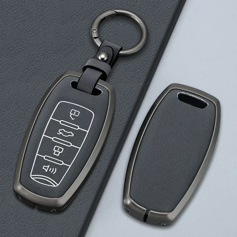 

Zinc Alloy Car Remote Key Case Cover Holder Shell For Great Wall Haval Hover H1 H4 H6 H7 H9 F5 F7 H2S GMW Coupe Auto Accessories