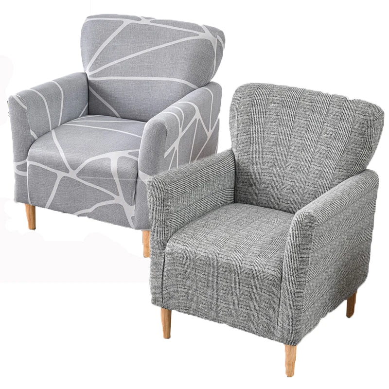 1Seater All-inclusive Relax Armchair Covers Single Sofa Protector Elastic Club Sofa Slipcovers