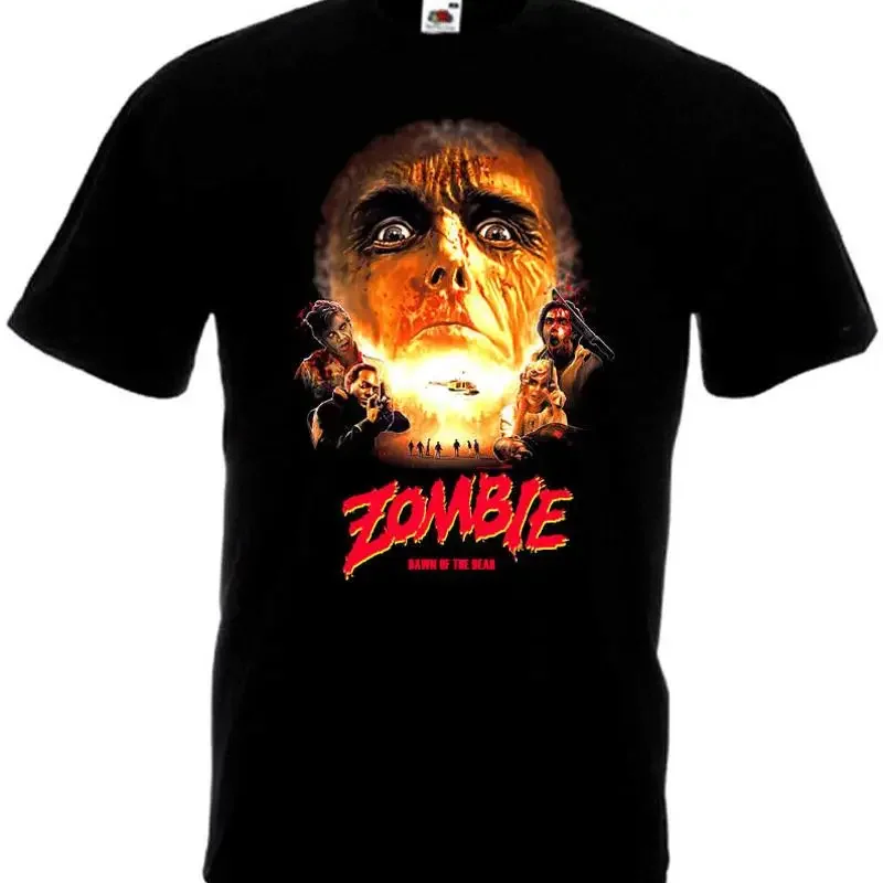 

Dawn Of The Dead v12 T shirt black horror movie Romero all sizes S 5XL