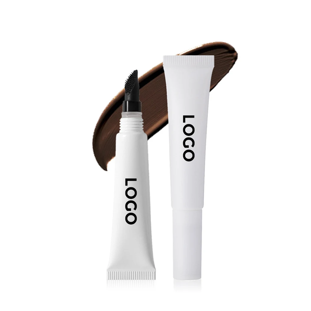 6-kolorowy pomada do brwi Private Label Wodoodporny Długotrwały Modelujący Naturalny Własne Logo Makijaż Hurtownia Bez Okrucieństwa Czarne Pudełko