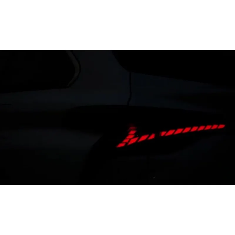 Full Width LED Tail Lights For Toyota Sienna 2021-2024 with Center Light Bar Rear Lamps Assembly Sequential Turn Signal
