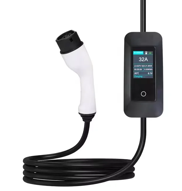 

TARY Factory Outlet 3.5KW 7KW 11KW 22KW EV AC Portable Charger for Home Use Adjustable Current 8- 32 a