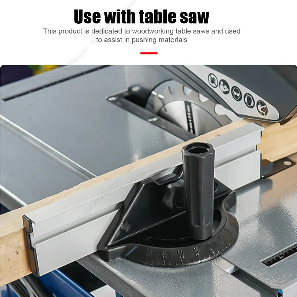 1Pc Replacement Table Saw Guide Miter Gauge Adjustable Angle Ruler Miter Gauge Woodworking DIY Accessories Guide Ruler