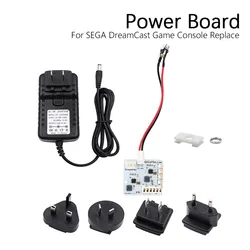 For Dream PSU Rev2.0 12V Replace DC Console Power Supply Adapter Power Supply Board for SEGA Dreamcast Console Replacement