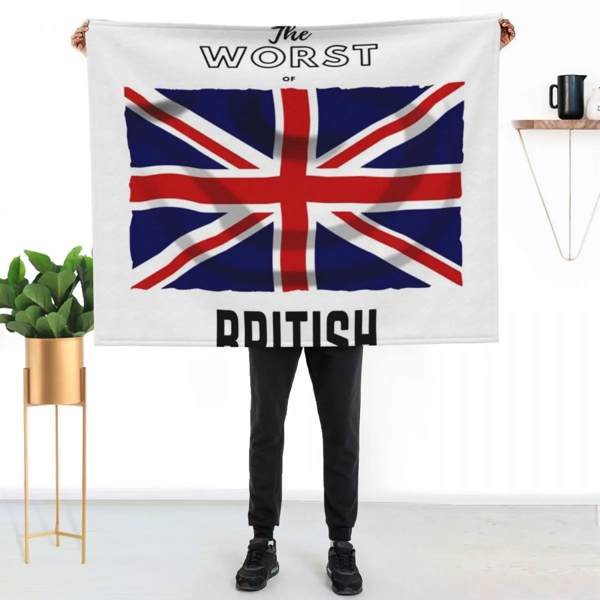 The Worst Of British Throw Blanket Camping Flannels Luxury Thicken Beautifuls Winter beds warm for winter Blankets