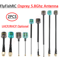 FPV 5.8Ghz Antenna SMA RPSMA IPEX/UFL MMCX LHCP/RHCP Antenna For FPV RC Freestyle Racing Drone Accessories FlyFishRC Osprey