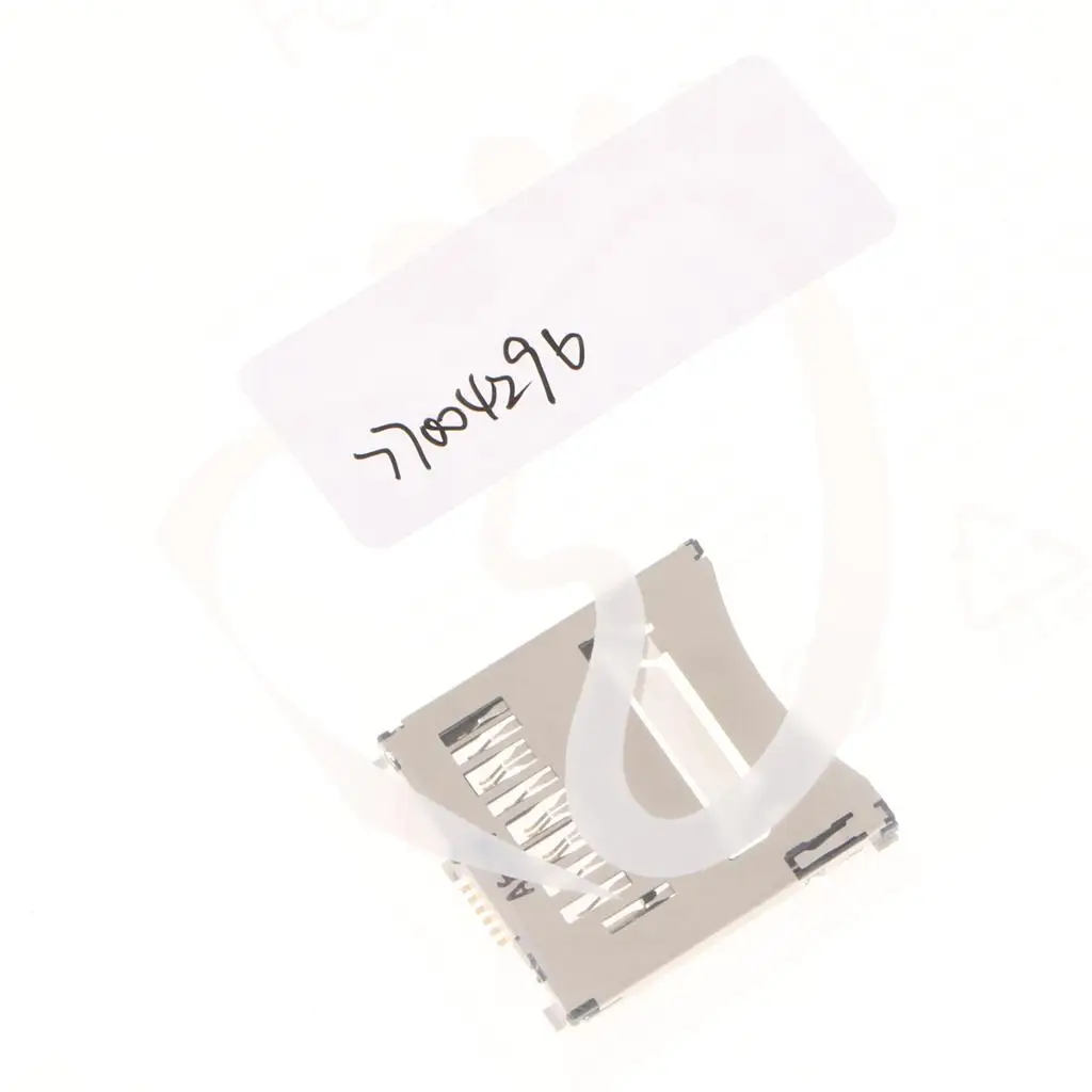 SD Card Socket Replacement Connector Plug Metal Memory Tray for Nikon D810 D750 D70 Devices