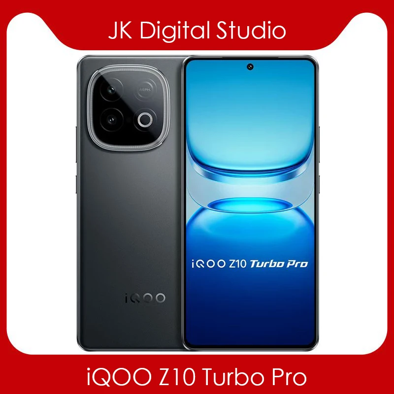 جديد IQOO Z10 Turbo Pro 5G هاتف محمول 6.78 بوصة AMOLED 144 هرتز Snapdragon8s Gen4 50MP 120 واط داش شاحن 7000 مللي أمبير بطارية OTA NFC